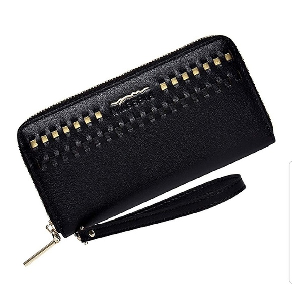 figestin Handbags - New Black Leather Wallet With Dust Cover